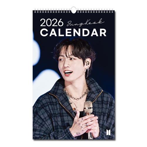 ジョングク (BTS バンタン) 2026年 (令和8年) フォト 壁掛けカレンダー