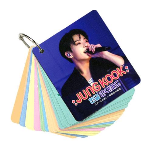 送料無料 速達 代引不可 Jung Kook ジョングク 防弾少年団 Bts グッズ 韓国語 単語 カード セット Korean Word Card 63ピース 7cm X 8cm Size Btsjk Wb001 韓流bank 通販 Yahoo ショッピング