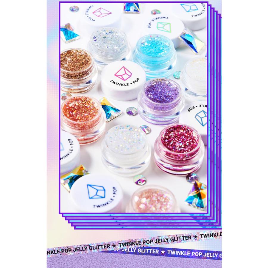 【送料無料・速達】 クリオ トゥインクルポップ #5 Coral Banzzak (CLIO TWINKLE POP Jelly Glitter) 韓国コスメ｜hanryubank｜02