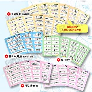 【送料無料・速達】 iKON (アイコン) グッズ - 韓国語 単語 カード セット (Korean Word Card) [63ピース] 7cm x 8cm SIZE｜hanryubank｜04