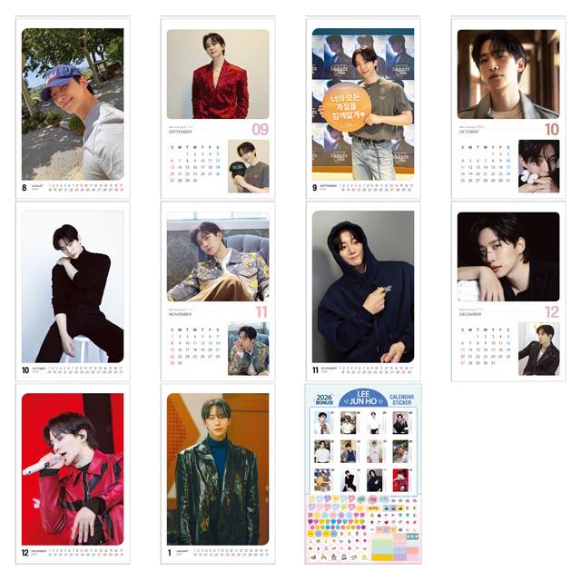 ジュノ (イ・ジュノ /2PM) 2026年 (令和8年) フォト 壁掛けカレンダー