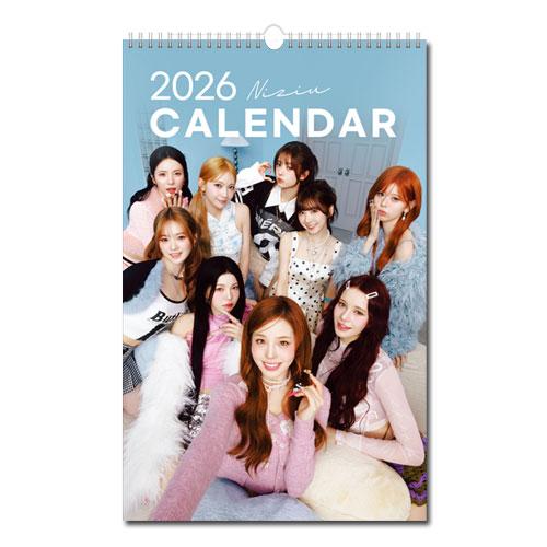 NIZIU ニジュー 2026年 (令和8年) フォト 壁掛けカレンダー グッズ