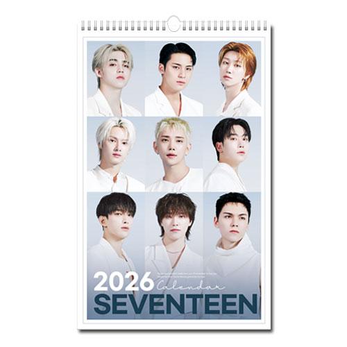 SEVENTEEN (セブンティーン) 2026年 (令和8年) フォト 壁掛け