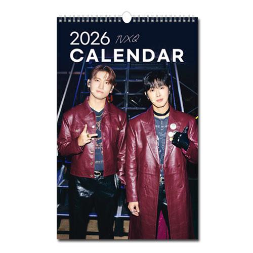 東方神起 TVXQ 2026年 (令和8年) フォト 壁掛けカレンダー グッズ : 韓