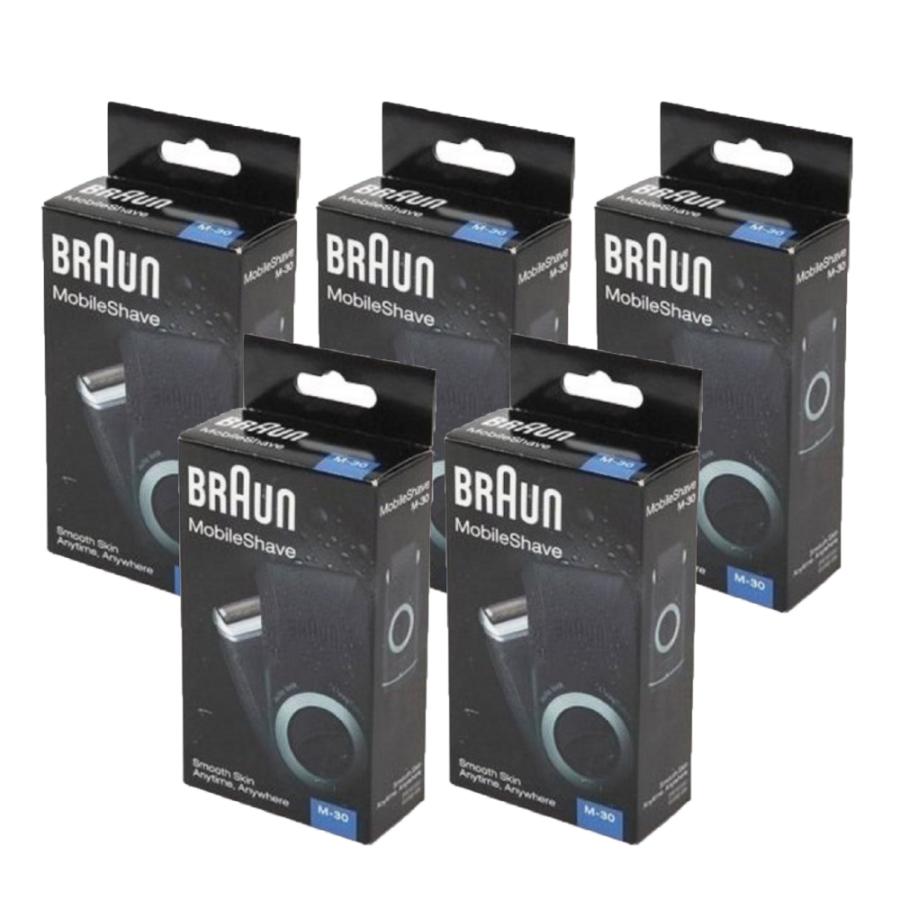 エレクトロ ブラウンモバイルシェーブ M 30 5個セット Majesticxpress Com