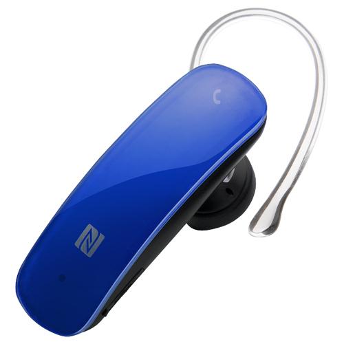 BUFFALO [BSHSBE33BL] Bluetooth4.0対応 ヘッドセット NFC対応モデル ブルー｜hanryuwood