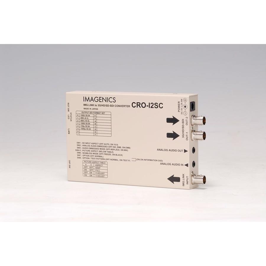 イメージニクス [CRO-I2SC] IMG.Link SDI信号変換 同軸伝送受信器(FS 
