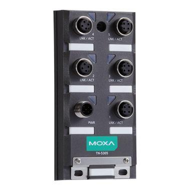 MOXA [TN-5305] EN50155認証 5ポート アンマネージドスイッチ