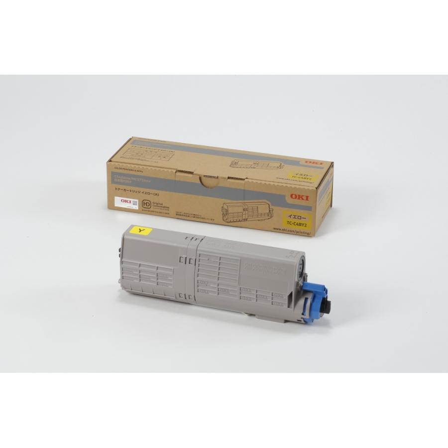 OKI [TC-C4BY2] トナーカートリッジ(大) イエロー (MC573dnw