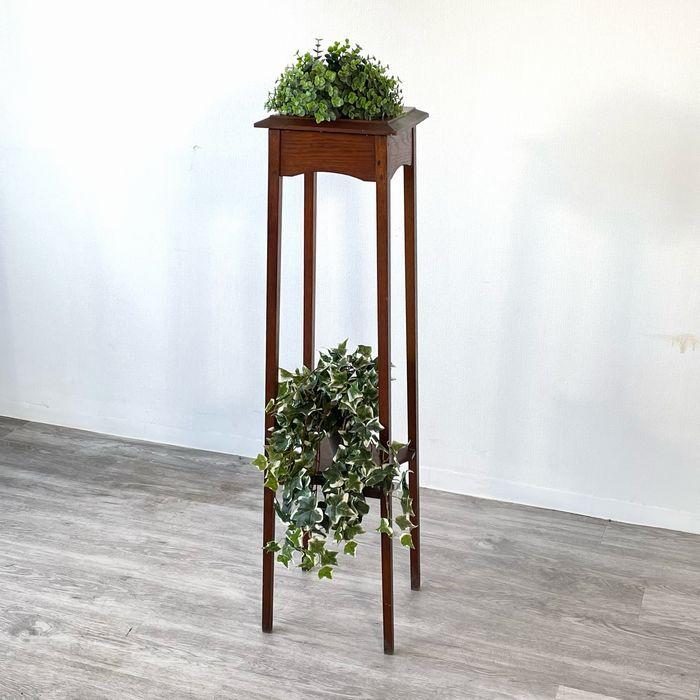 新品 家具 英国 イギリス オーク材 1930年頃 プラントスタンド 家具 アンティーク 花台 025b 店舗什器 輸入 ビンテージ家具 花瓶台 フラワースタンド Pathwaysfl Org