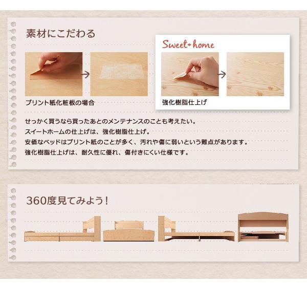 【正規品質保証】 カントリーデザイン 収納ベッド プレミアムポケットコイルマットレス セミダブル