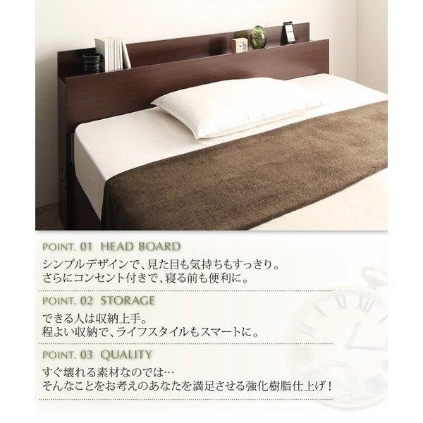 クリアランス特売 フランスベッド マルチラススーパースプリングマットレス付き セミダブル 収納ベッド