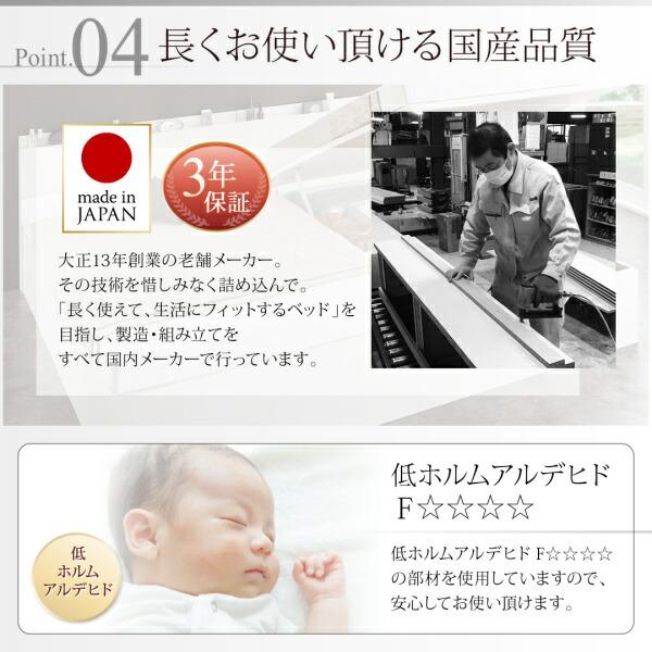 ★最終価格★ 収納ベッド シングル 国産 跳ね上げ ホワイト 薄型プレミアムポケットコイルマットレス付き 横開き 深さレギュラー 【Y1685267833】(59513円)