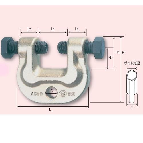 SUPER TOOL スーパーツール アイアンマン 仮設用狭締金具【AC50 SUPER TOOL スーパーツール アイアンマン 仮設用狭締金具【AC50