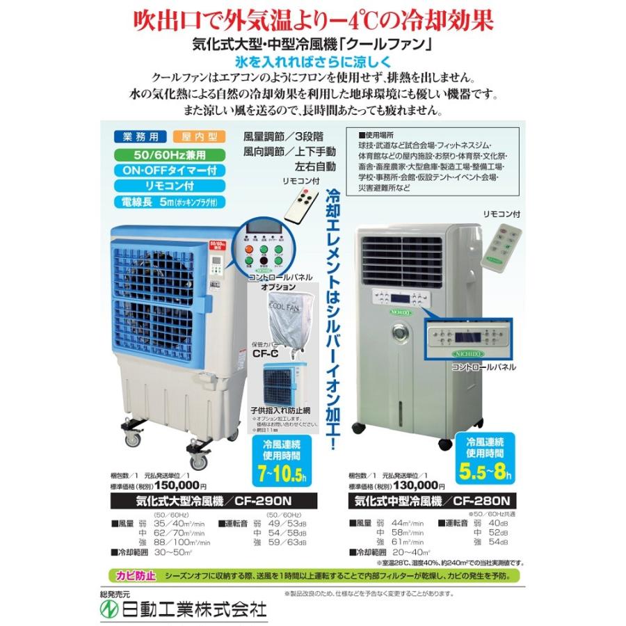 メール便無料】 ホームセンターバローYahoo 店□日動 気化式大型冷風機