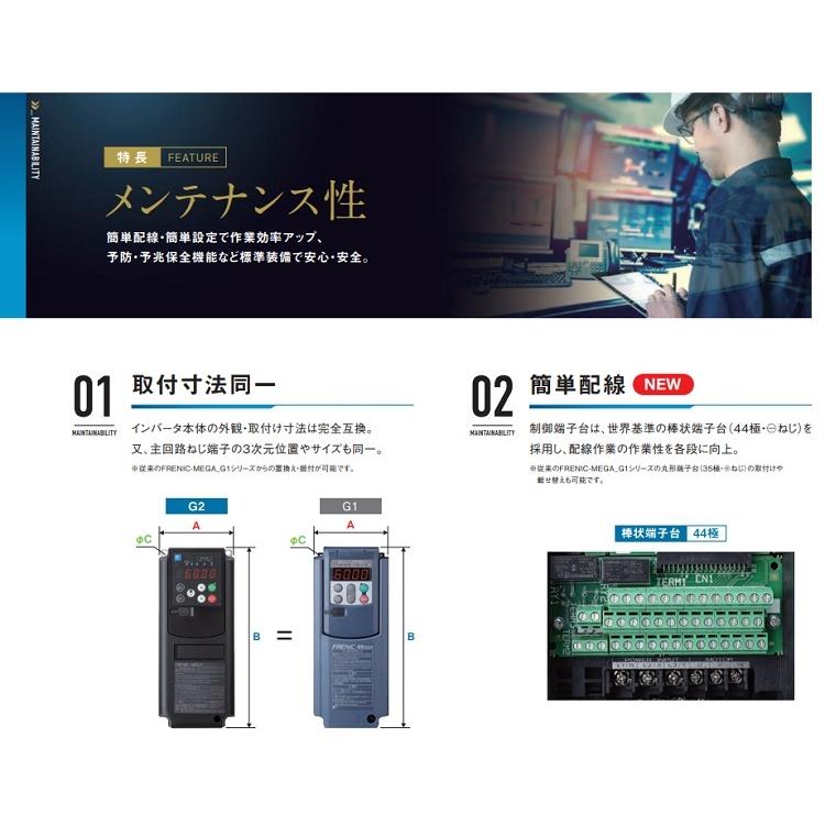 富士電機 インバータ FRENIC-MEGA FRN5.5G2S-2J (FRN5.5G1S-2J 富士電機 インバータ FRENIC-MEGA FRN5.5G2S-2J (FRN5.5G1S-2J