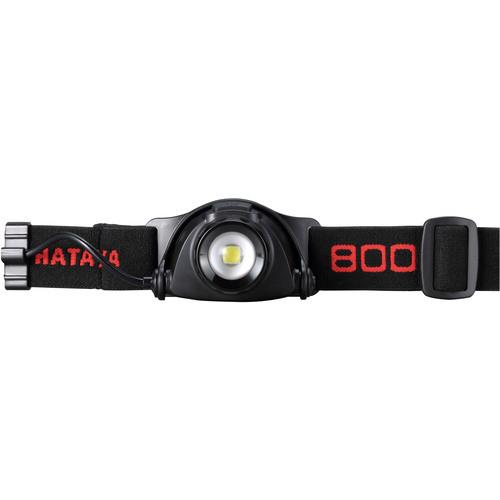 ハタヤ LEDヘッドライト800 LHL-04B ブラック USB充電式 フォーカス 
