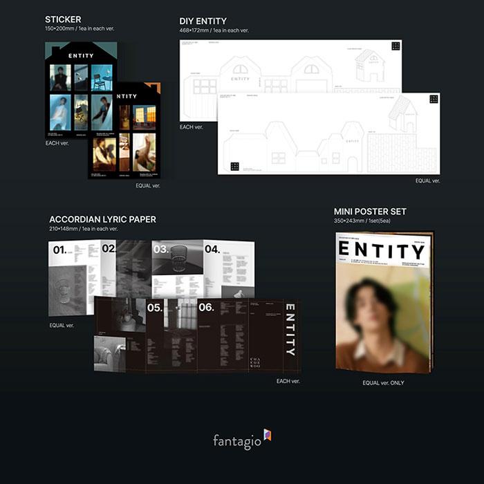 当店限定特典付 / CHA EUN WOO - ENTITY 1ST MINI ALBUM チャウヌソロ