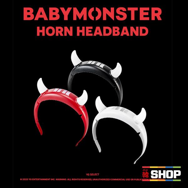 公式特典付き / BABYMONSTER OFFICIAL HORN HEADBAND 公式ヘッドバンド
