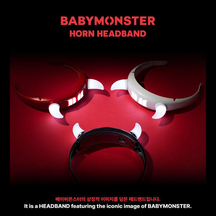 公式特典付き / BABYMONSTER OFFICIAL HORN HEADBAND 公式ヘッドバンド
