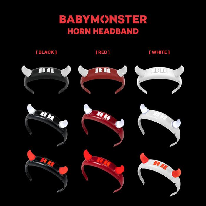 公式特典付き / BABYMONSTER OFFICIAL HORN HEADBAND 公式ヘッドバンド