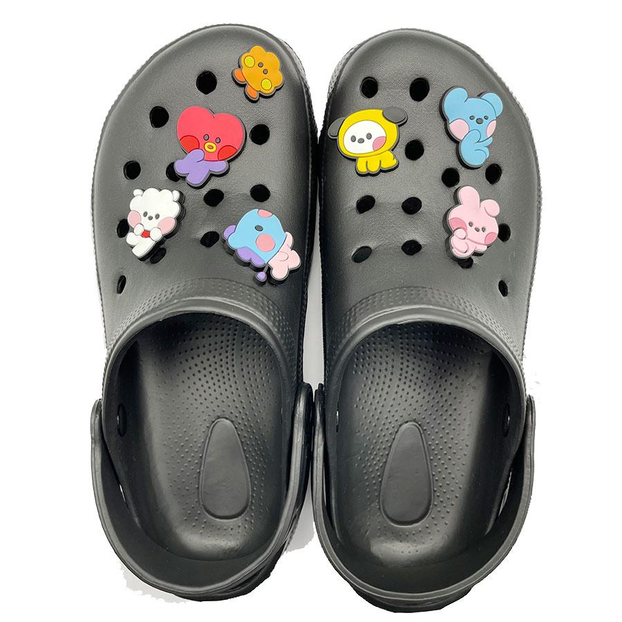 BTS 防弾少年団 CROCS ビジッツチャーム アクセサリセット BT21
