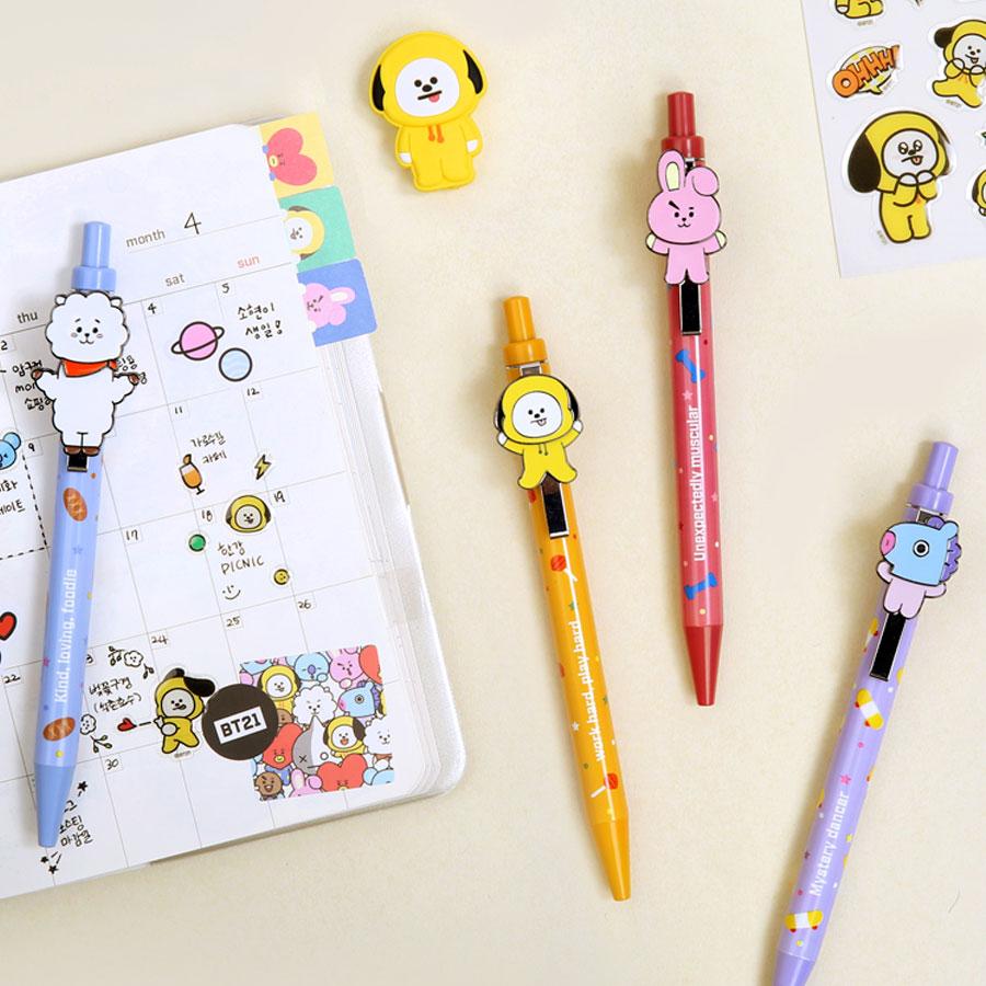 BT21 BTS 防弾少年団 スウィング ゲルビールペン SWING GEL PEN : 韓