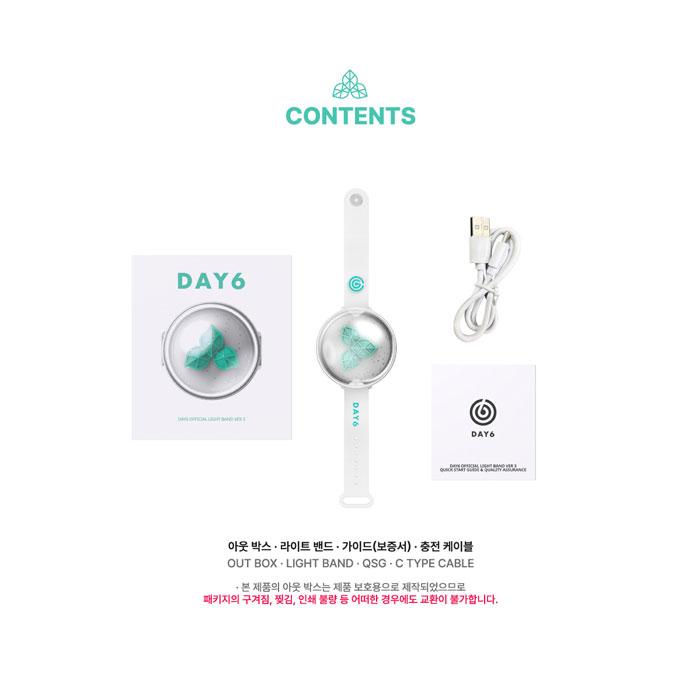 DAY6 デイシックス OFFICIAL LIGHT BAND VER3 公式ライトバンドVer3