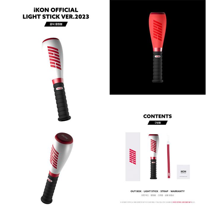 公式特典付き / IKON アイコン OFFICIAL LIGHT STICK コンバット VER