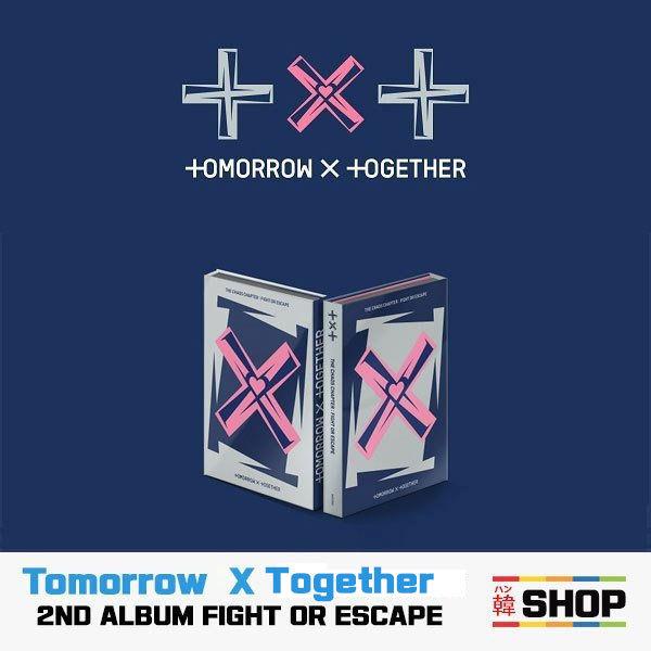 TXT ティーバイティー TOMORROW X TOGETHER 2ND ALBUM THE CHAOS CHAPTER [FIGHT OR ESCAPE] HANTEO チャート反映｜hanshop