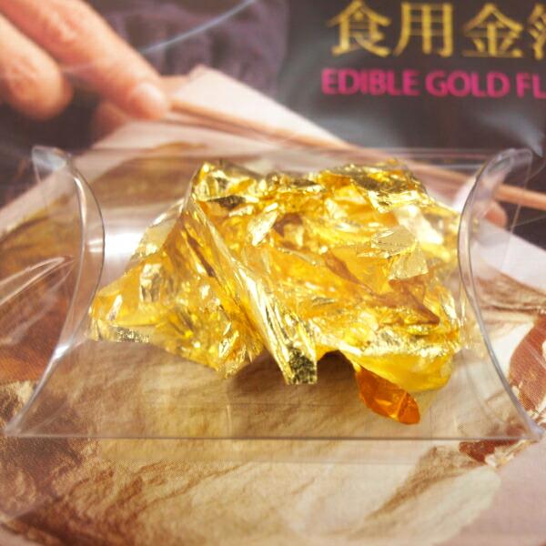 箔一 食用金箔 金箔（太鼓ケース）約0.004g（金粉 縁起物 ガトー
