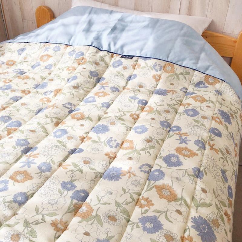 夢逸品 抗菌防臭わた(東レ・セベリス)入キルト肌掛布団 : 販促品