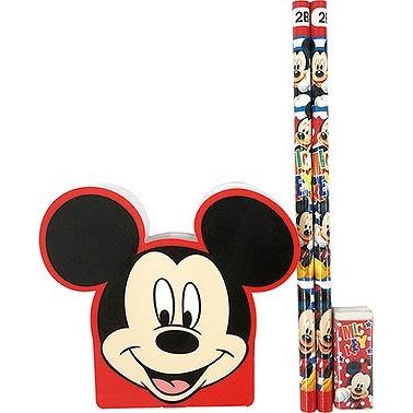 ノベルティ 記念品 ディズニーダイカットメモ4点文具セット2 税込