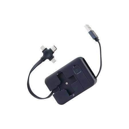 スマホスタンド付 3in1 USBケーブル × 1個 : 販促品のよしやま