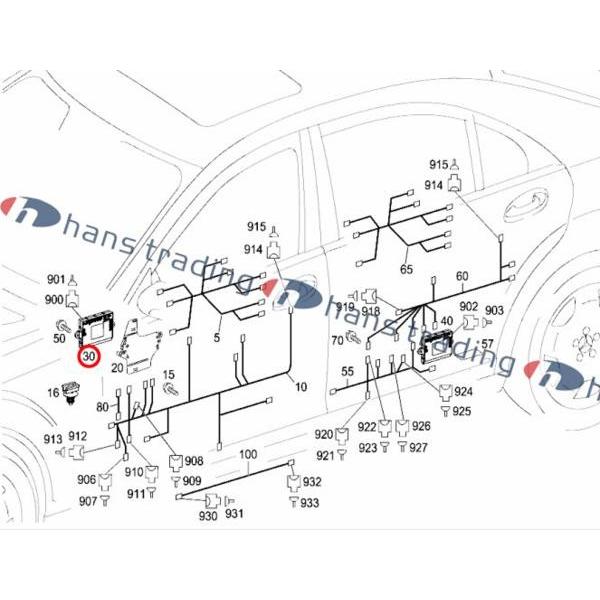 ※要在庫確認 ベンツ 純正品 Sクラス W221 右前ドアコントロールユニット 右フロント フロント右 219008603 2219007601