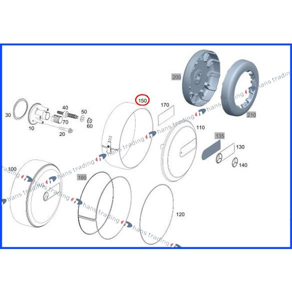 純正品 Gクラス W463A ステンレス スペアタイヤカバー ゲレンデ G350d