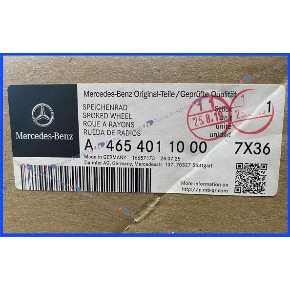 ベンツ 純正品 W465 G63 AMG 22インチ 鍛造アルミホイール Gクラス 10