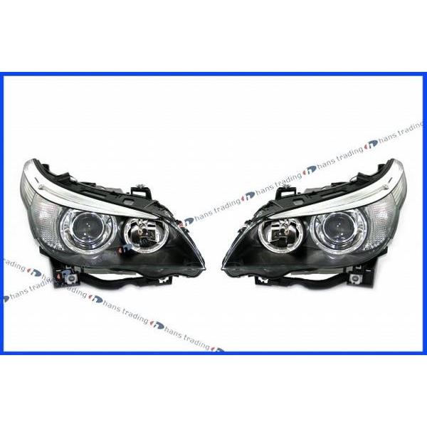 要在庫確認 BMW 純正OEM品 左右ヘッドライト E60 5シリーズ後期 LCI 左右