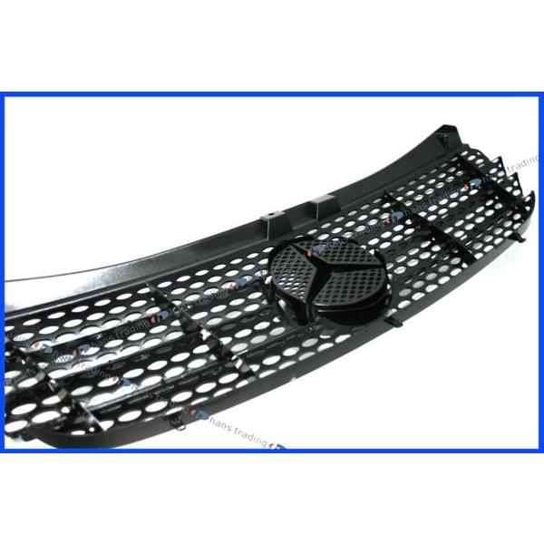 メルセデスベンツR129SL用７枚羽根フロントグリルジャンク品曲がり傷有り前期 メルセデスベンツR129SL用7枚羽根フロントグリルジャンク品