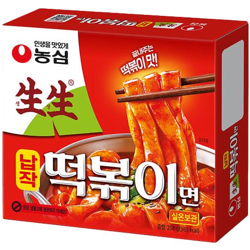 農心】生生平たいトッポキ麺258g 生生（センセン）ラッポッキ麺 韓国