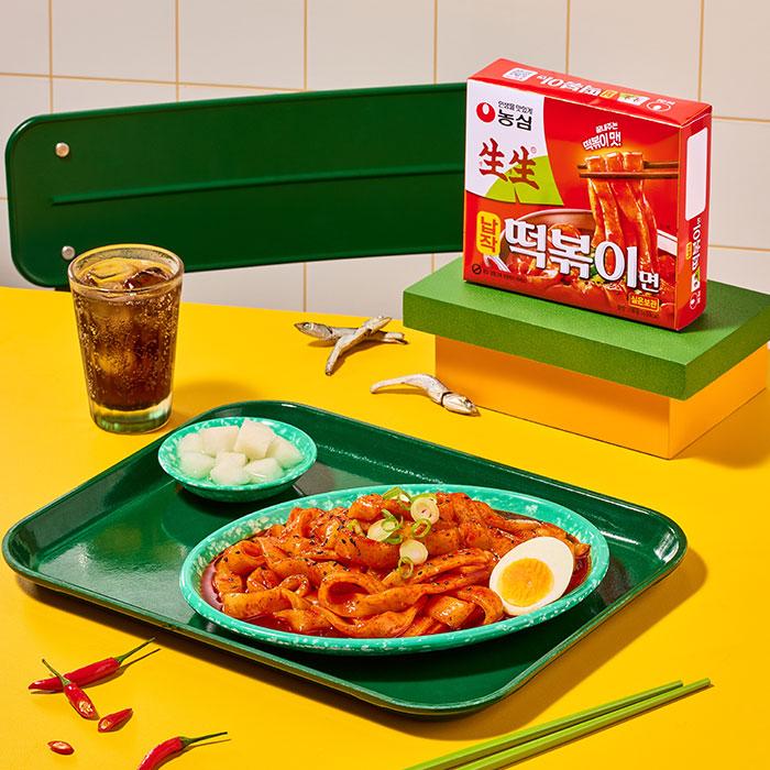 農心】生生平たいトッポキ麺258g 生生（センセン）ラッポッキ麺 韓国