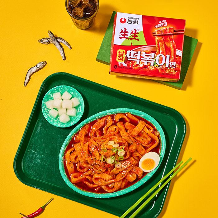 農心】生生平たいトッポキ麺258g 生生（センセン）ラッポッキ麺 韓国