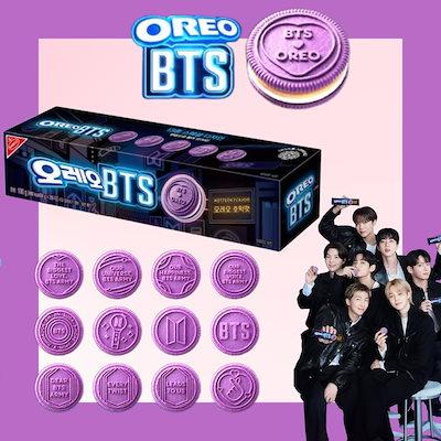 東西食品】BTS × OREO コラボクッキー 100gホットク味 1箱 24個入り 1