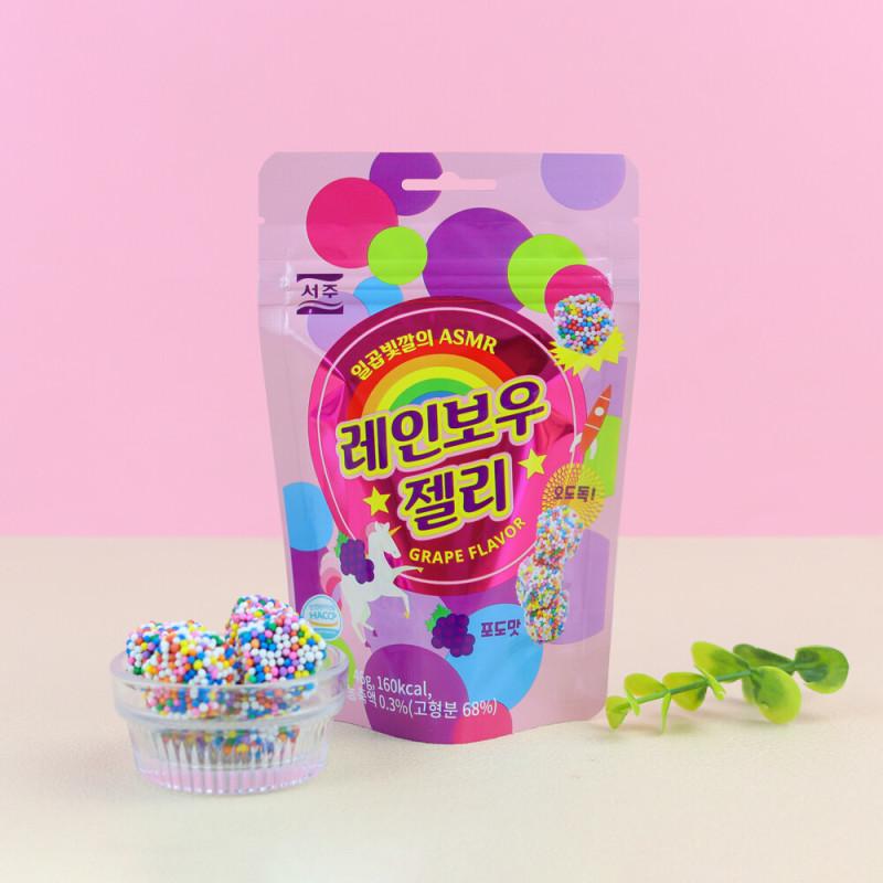 SEOJU レインボーゼリー 46g 10個パック 1個当たり￥226.80(税込