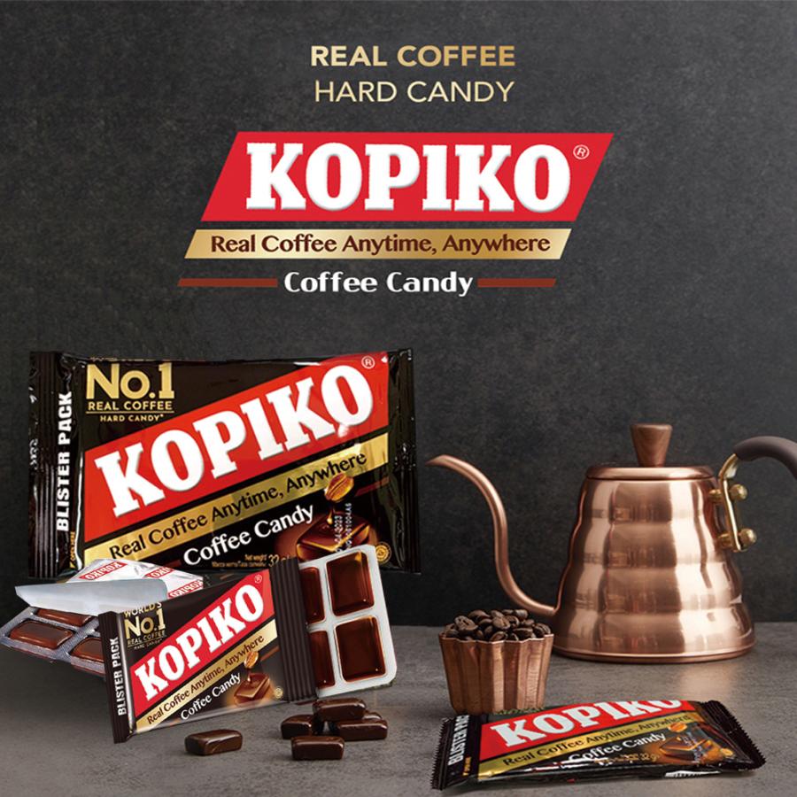 KOPIKO コーヒー味 キャンディー ブリスターパック 32gｘ10個　1個当り￥334.8(税込)｜hantosi｜02