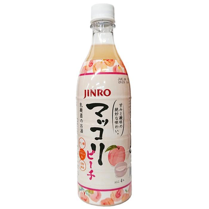 JINRO マッコリピーチ (桃味) 750ml 4度 : hantosi - 通販 - Yahoo