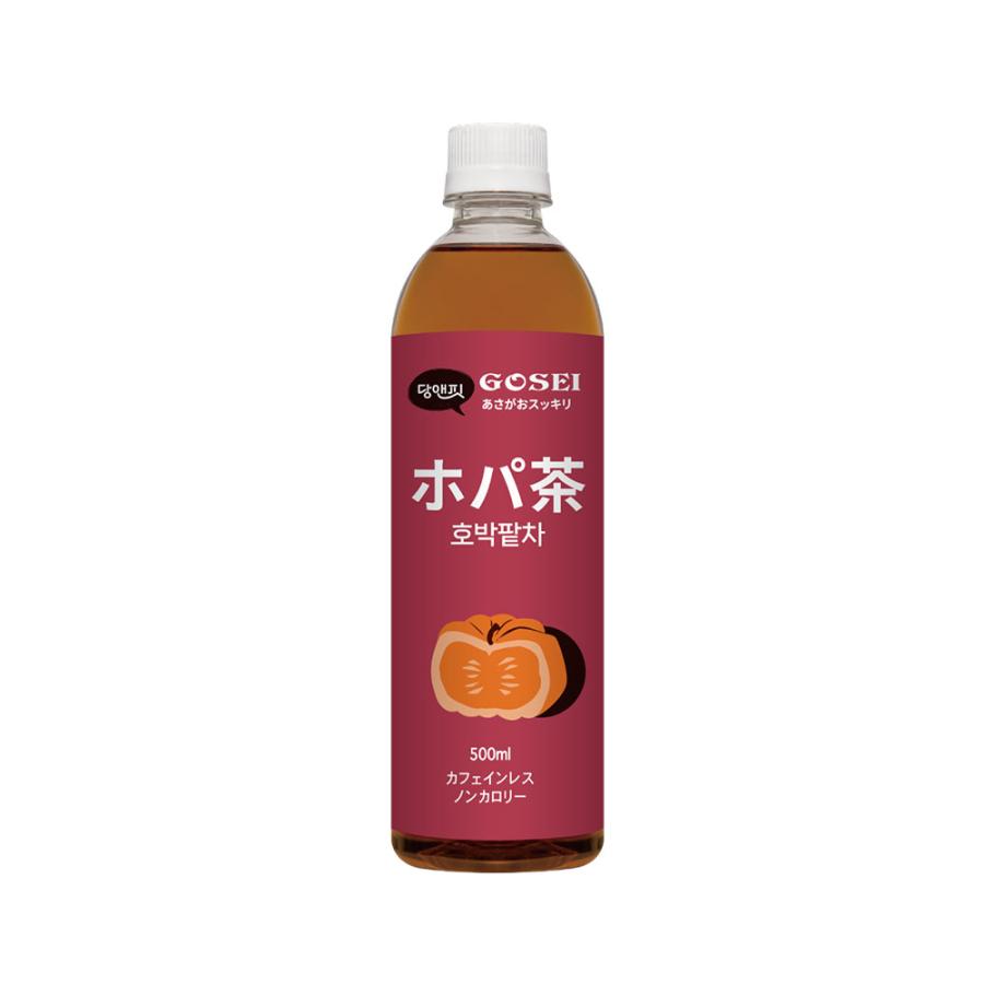 GOSEI カポチャあずき茶 ヘルシードリンク ノンカフェイン 500ml 6本