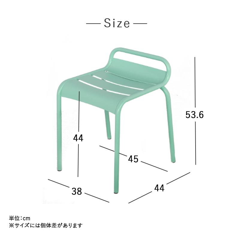 ガーデン チェア  屋外 セット おしゃれ 雨ざらし 椅子 スチール カラフル シャルマンチェア 単品 大型宅配便 hnw1｜hanwa-ex｜16