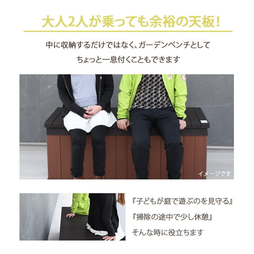 KETER（ケター） 物置 屋外 おしゃれ 小型 ゴミ箱 収納ボックス 収納庫