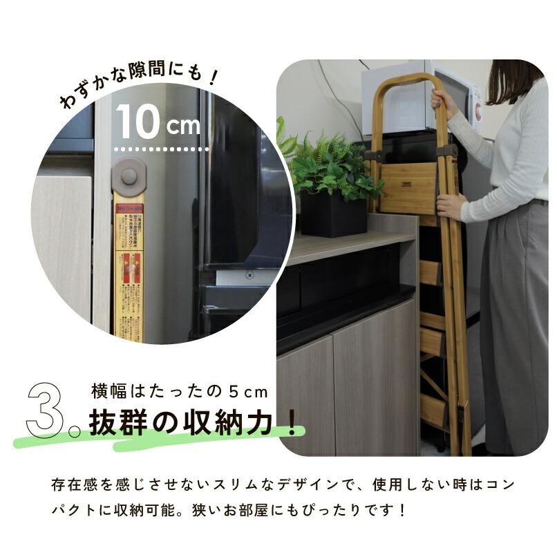 DEPOS 脚立 踏み台 折りたたみ 4段 おしゃれ 軽量 ステップ はしご